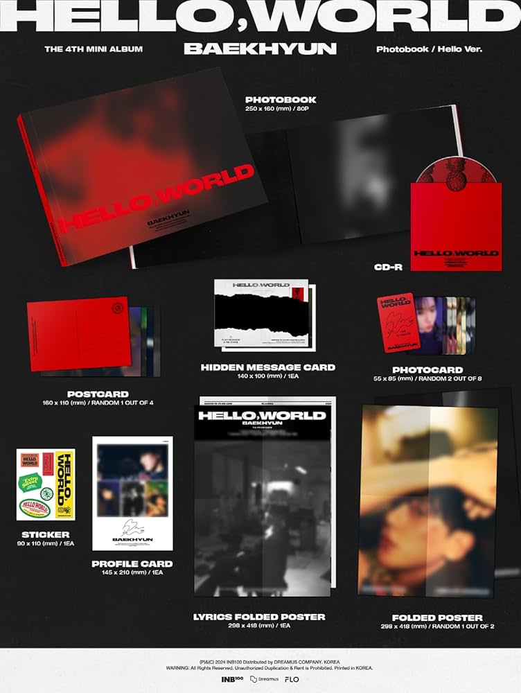 ベッキョン写真集 BAEKHYUN｜EXO、SuperM などで活躍するベクヒョンのフォトブック